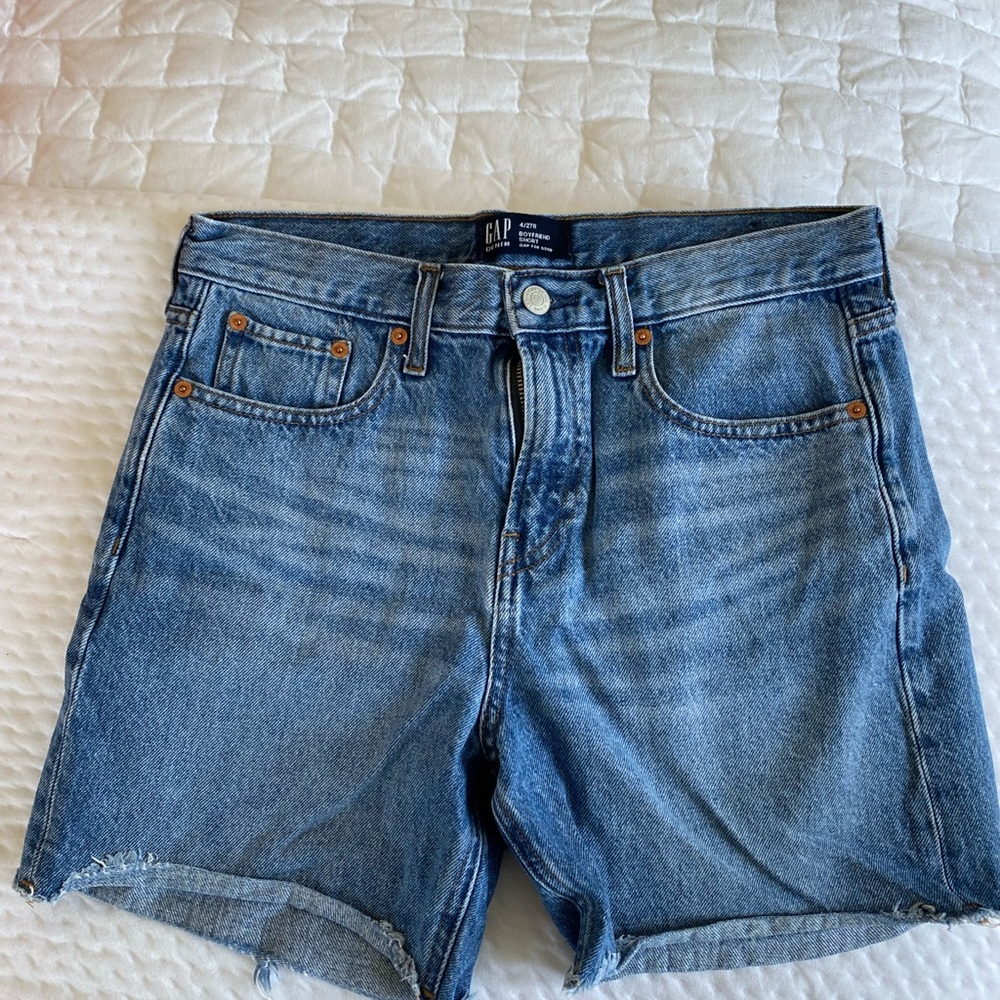GAP Women's Blue Denim Shorts